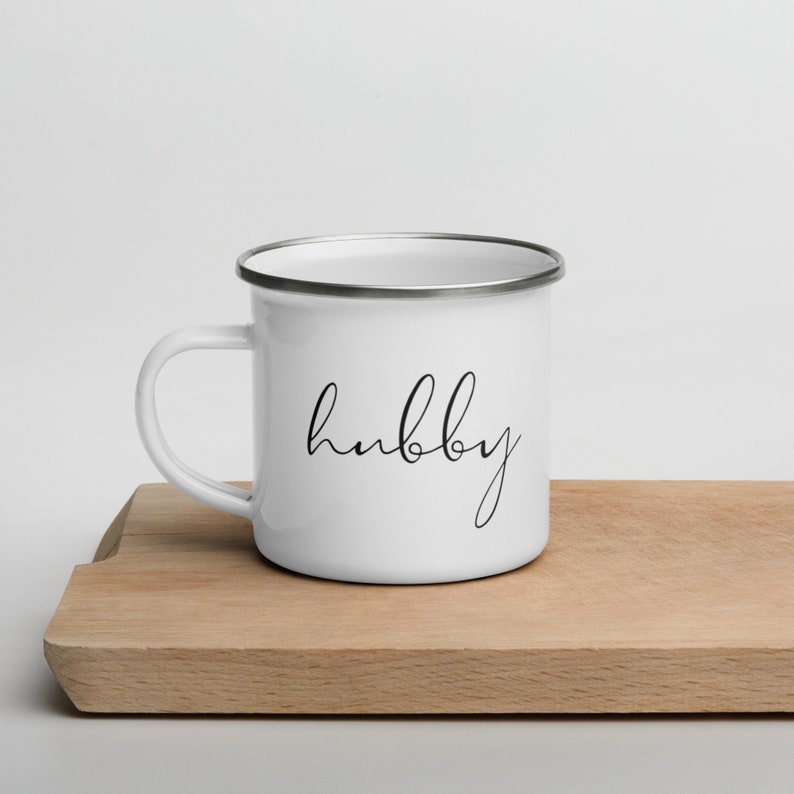 Hubby Enamel Mug