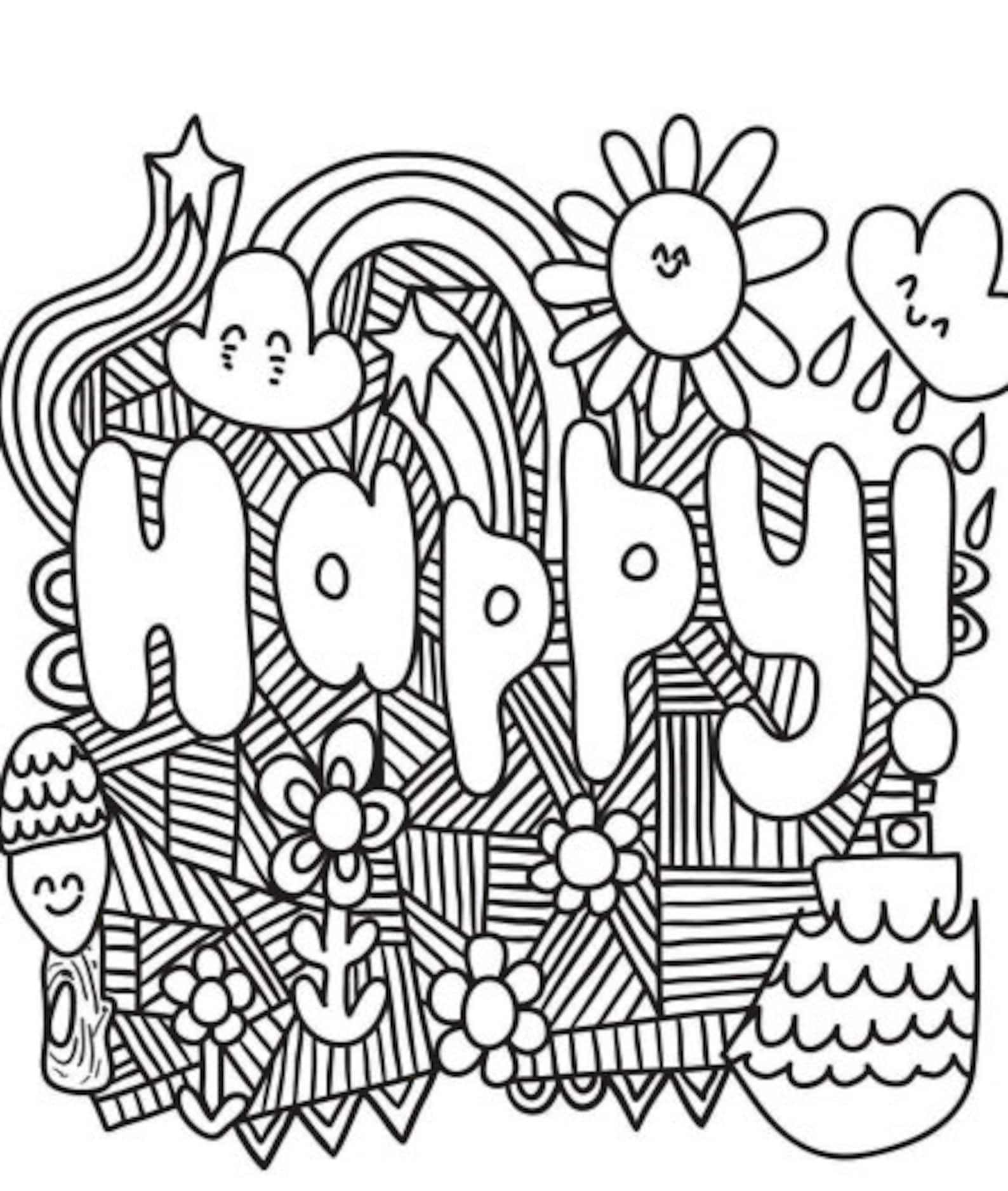 digital coloring pages free download