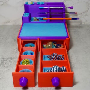 Model X3 Concentrate Station - Dab Tools and Silicone Mats Organizer