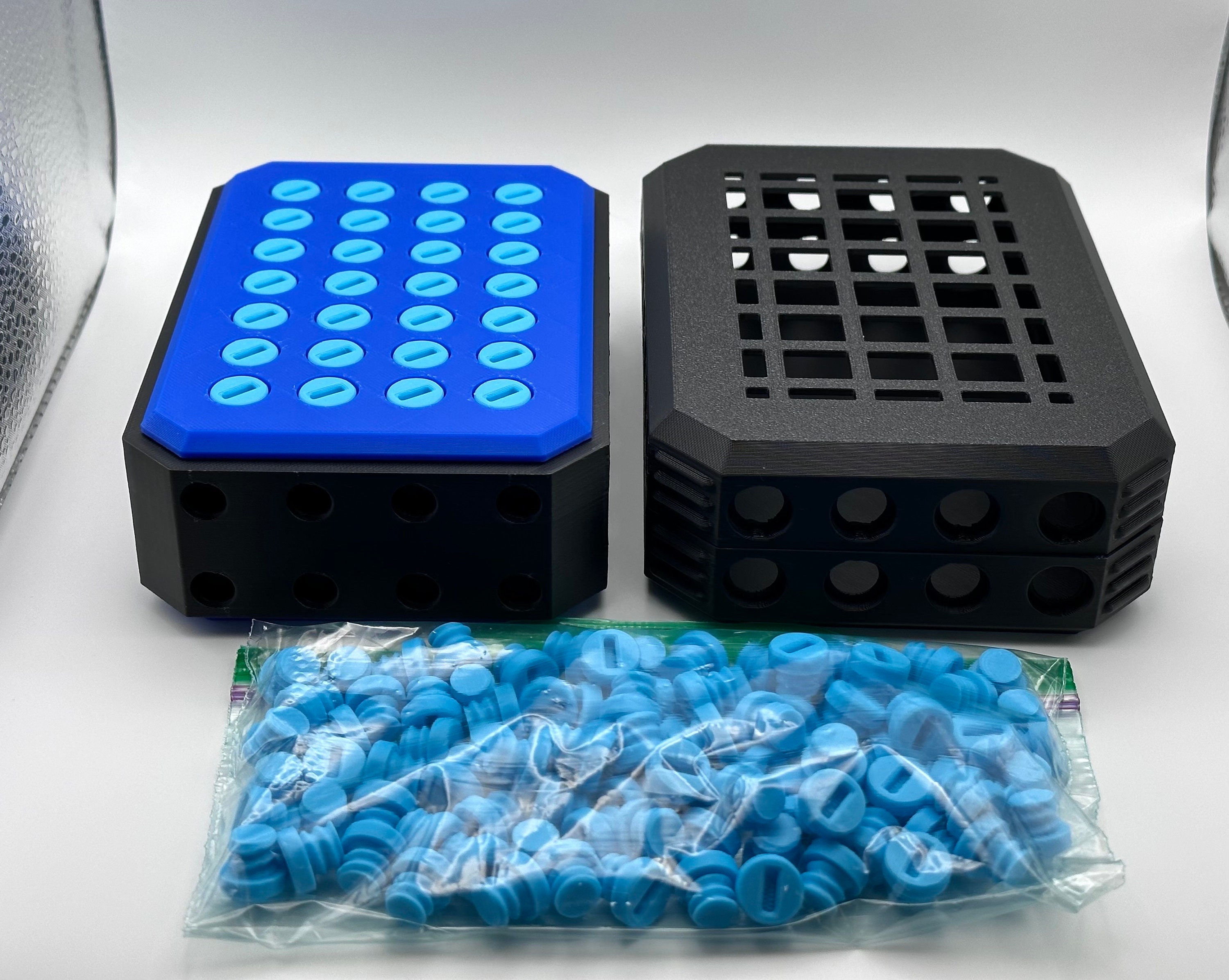3D Printed Annoying Card Box - 134 Screws of Frustration - Etsy