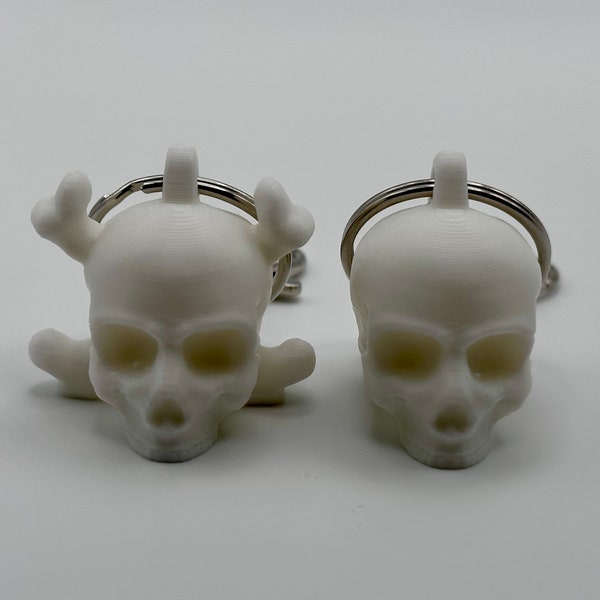 Unique Skull Keychain Set - Set of 2