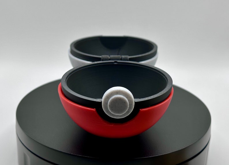 Interactive Pokeball Replica Opens With Display Stand Catch 'em All Etsy