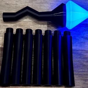 6-Foot Tall Wizard Orb Cosplay Staff with LED Lights and Remote - Handcrafted and Magical