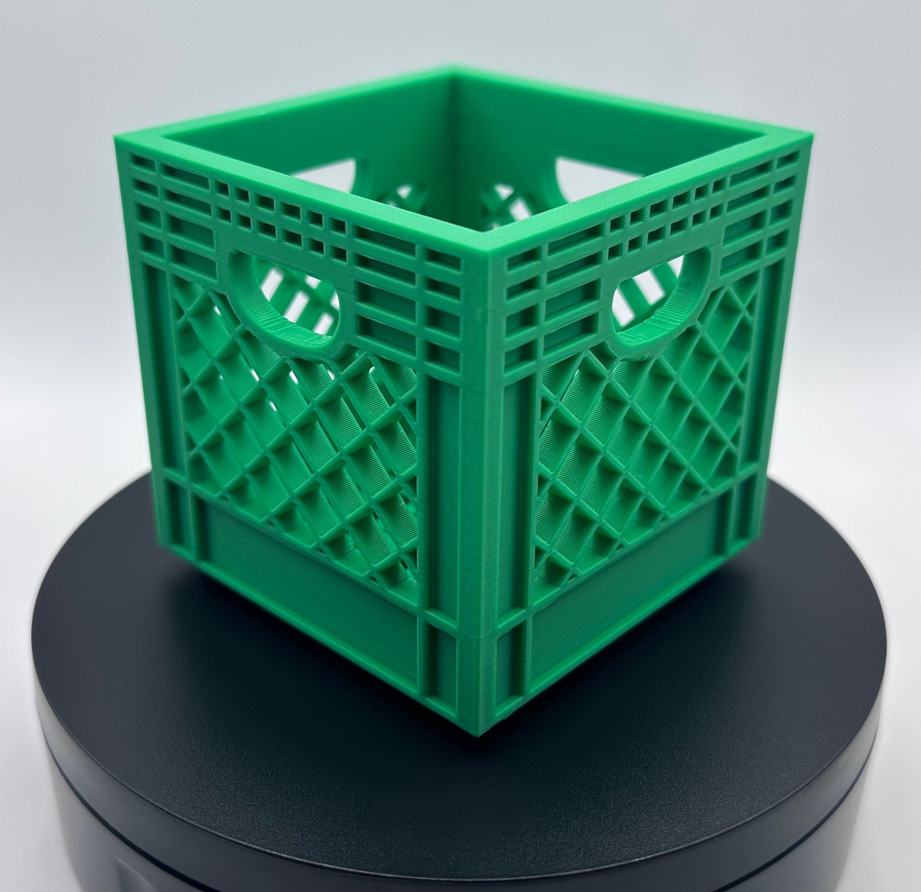 Stackable Milk Crate Mini Stylish Desktop Storage - Etsy