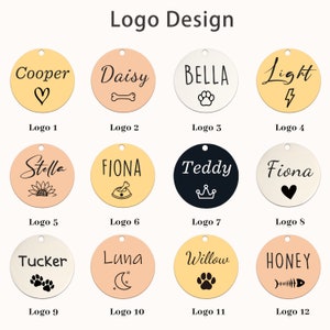 Personalized Pet ID Tag Free Engraving - Silent Cat & Dog Name Tag + Home Numbers, Double-Sided Custom Collar Tag, Ideal Gift for Dog Mother image 8