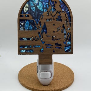 Law Enforcement Female Officer Night Light