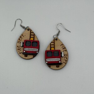 Fire Department Earrings