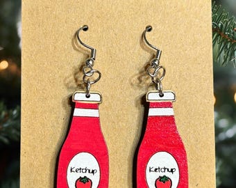 Ketchup Earrings