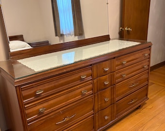 Kling Mid-Century Modern Cherry Dresser -  Local Pickup Only (NE OHIO)