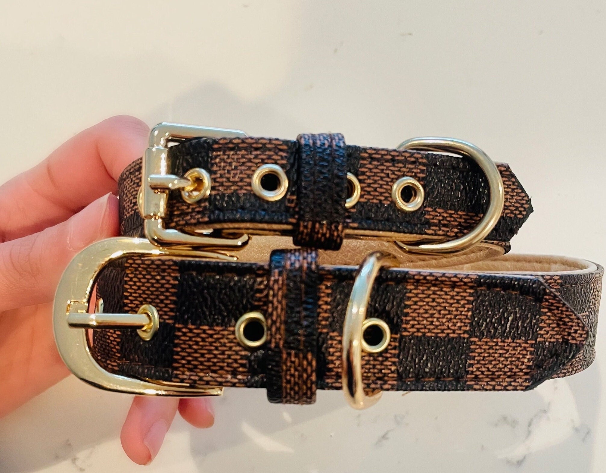 lv cat collar with bells