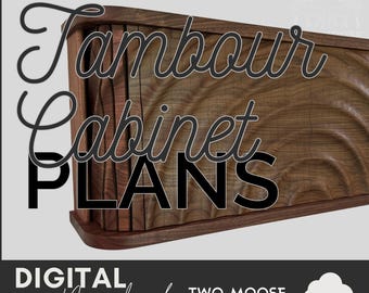 タンブール ウイスキー キャビネット プラン - SVG ファイル - CNC