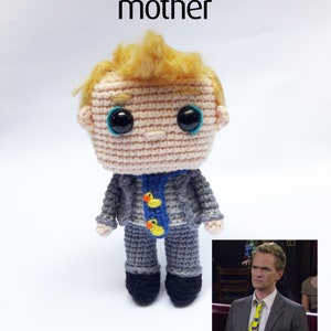 ママと恋に落ちるまで バーニー・スティンソン あみぐるみ人形 / HIMYM バーニー・スティンソン かぎ針編み人形 / バーニー・スティンソン ダックタイ / スーツアップ
