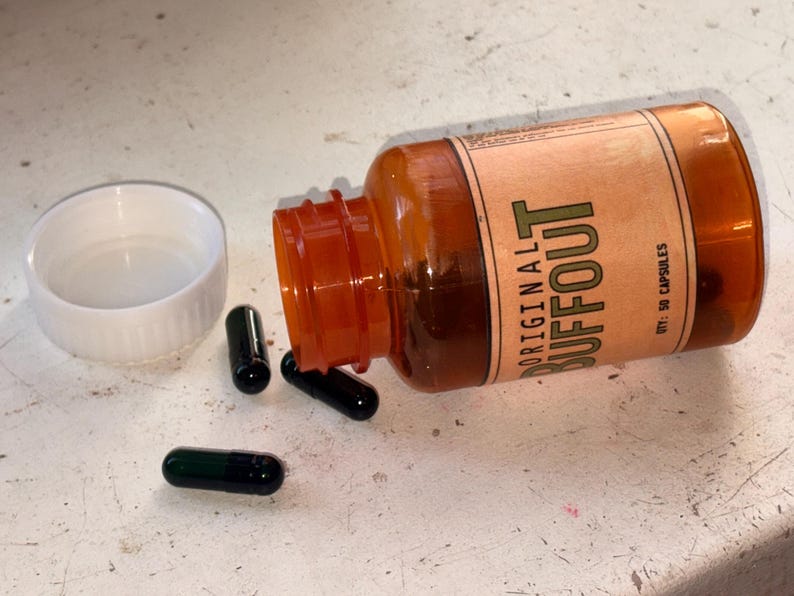 Fallout Chem Buffout Bottle Prop - Etsy