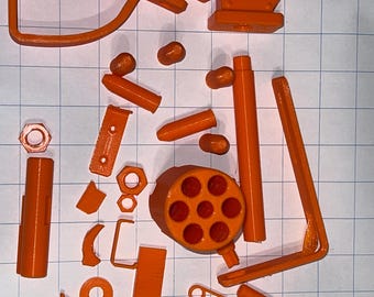 INERT Fallout 4  Pipe Revolver prop 3D printed plastic  model  NON WORKING replica