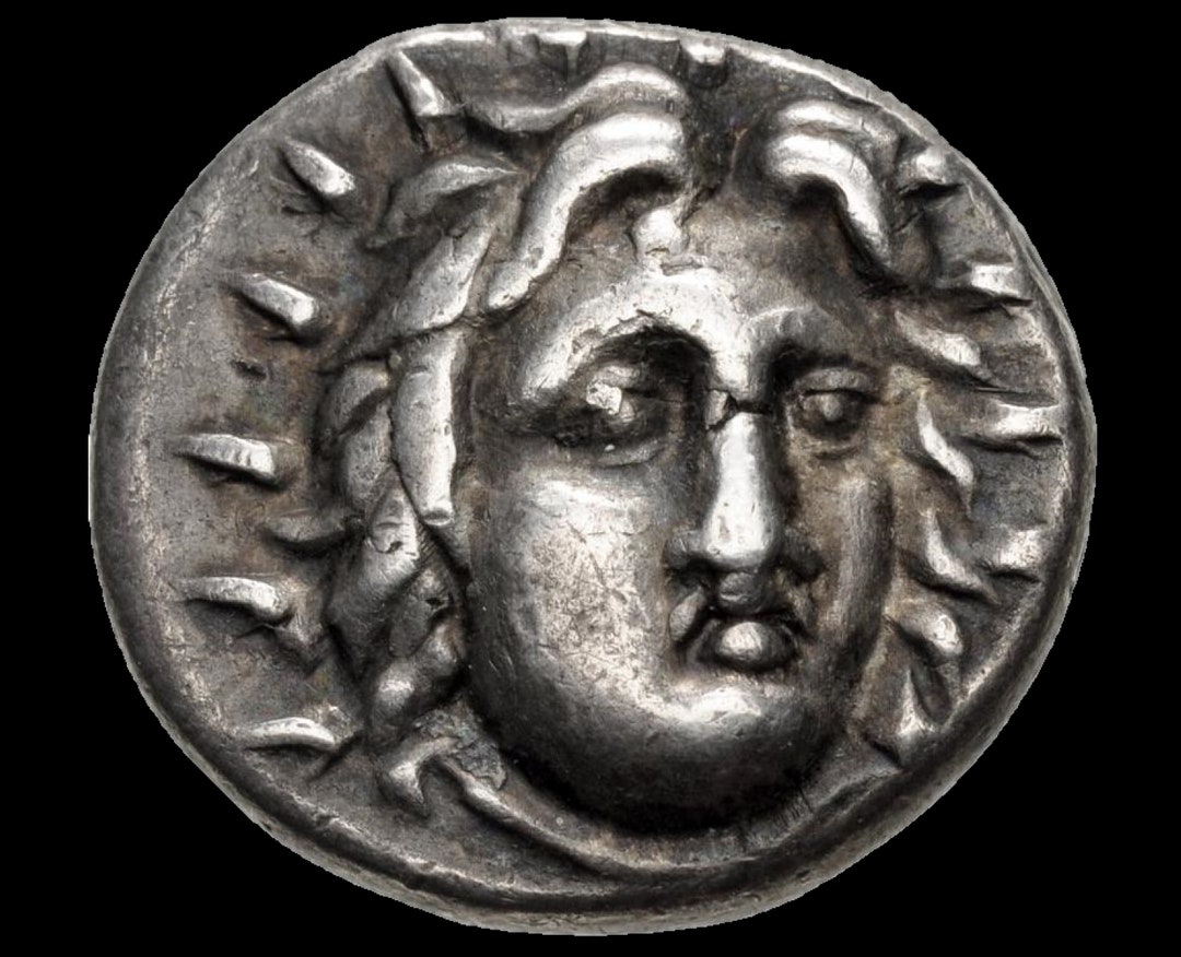 Ancient Greek Coin 2270 Years Old Rhodos Didrachm Etsy