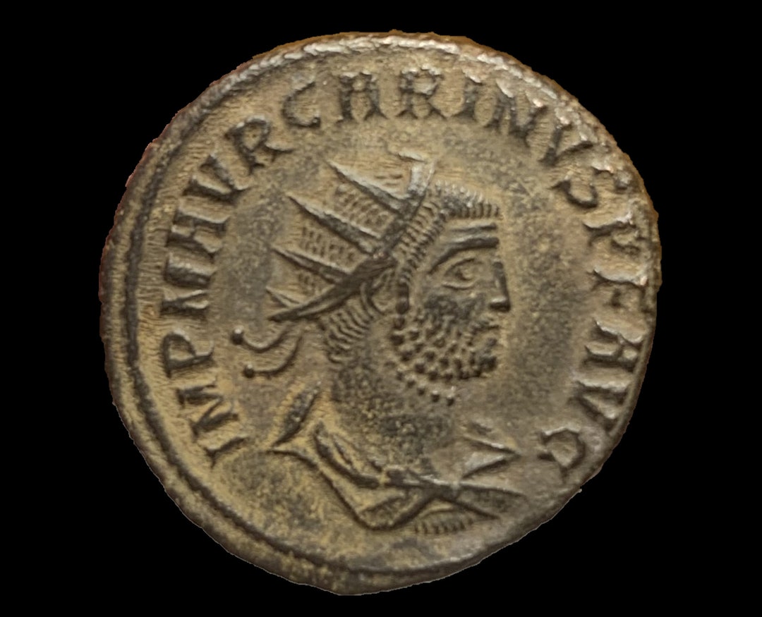 Ancient Roman Coin 1737 Years Old Emperor Carinus Very Etsy