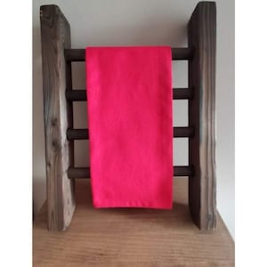 Rustic wooden tea towel ladder for countertop/bathroom hand towel ladder
