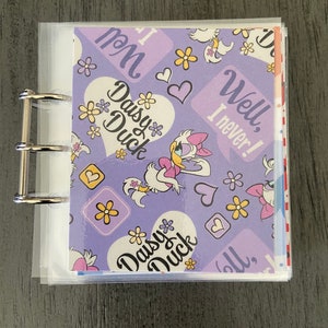 Disney 25 Envelope Savings Challenge Binder