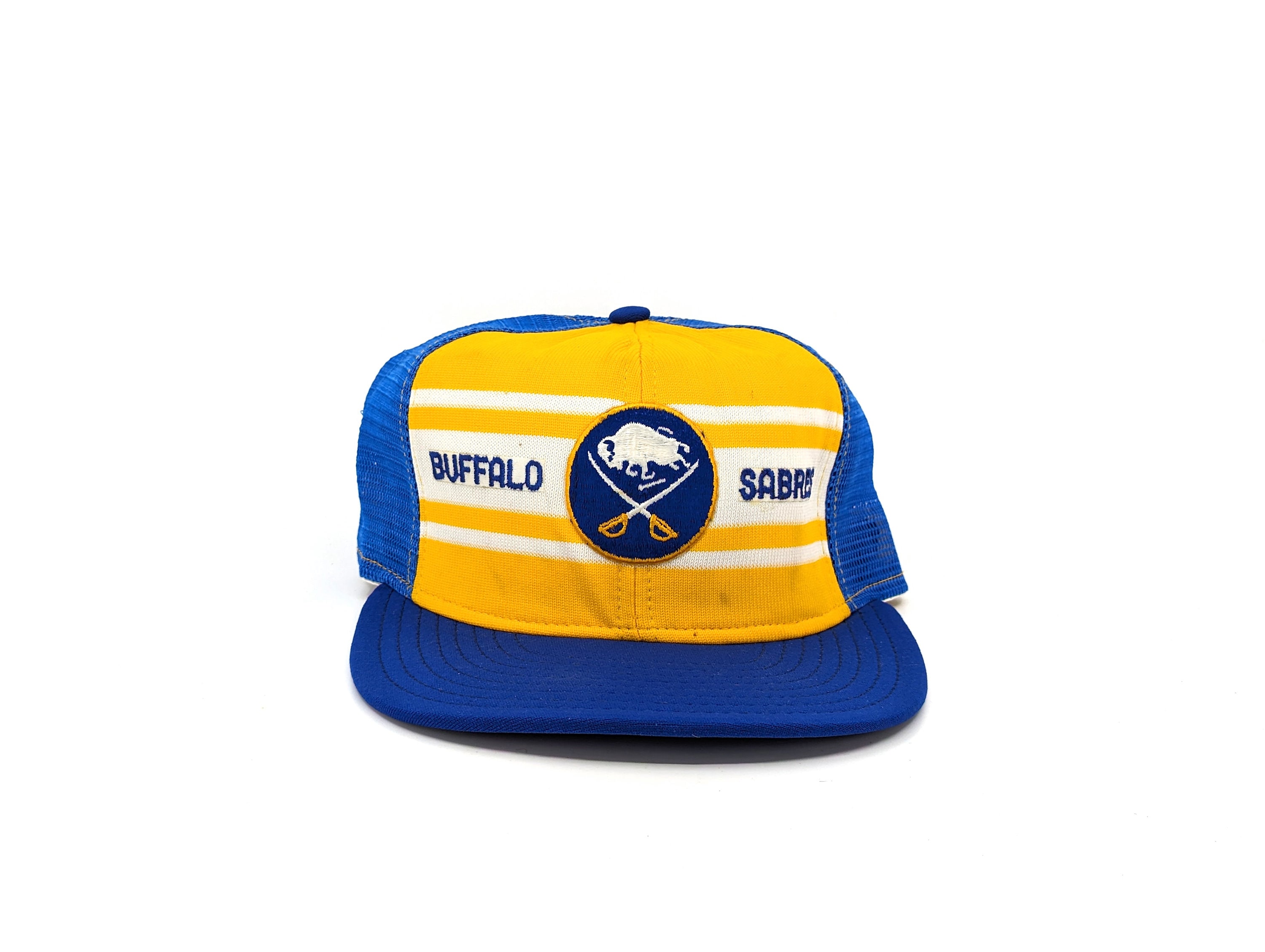 47Brand Buffalo Sabres Vintage Hockey MVP Strapback Cap