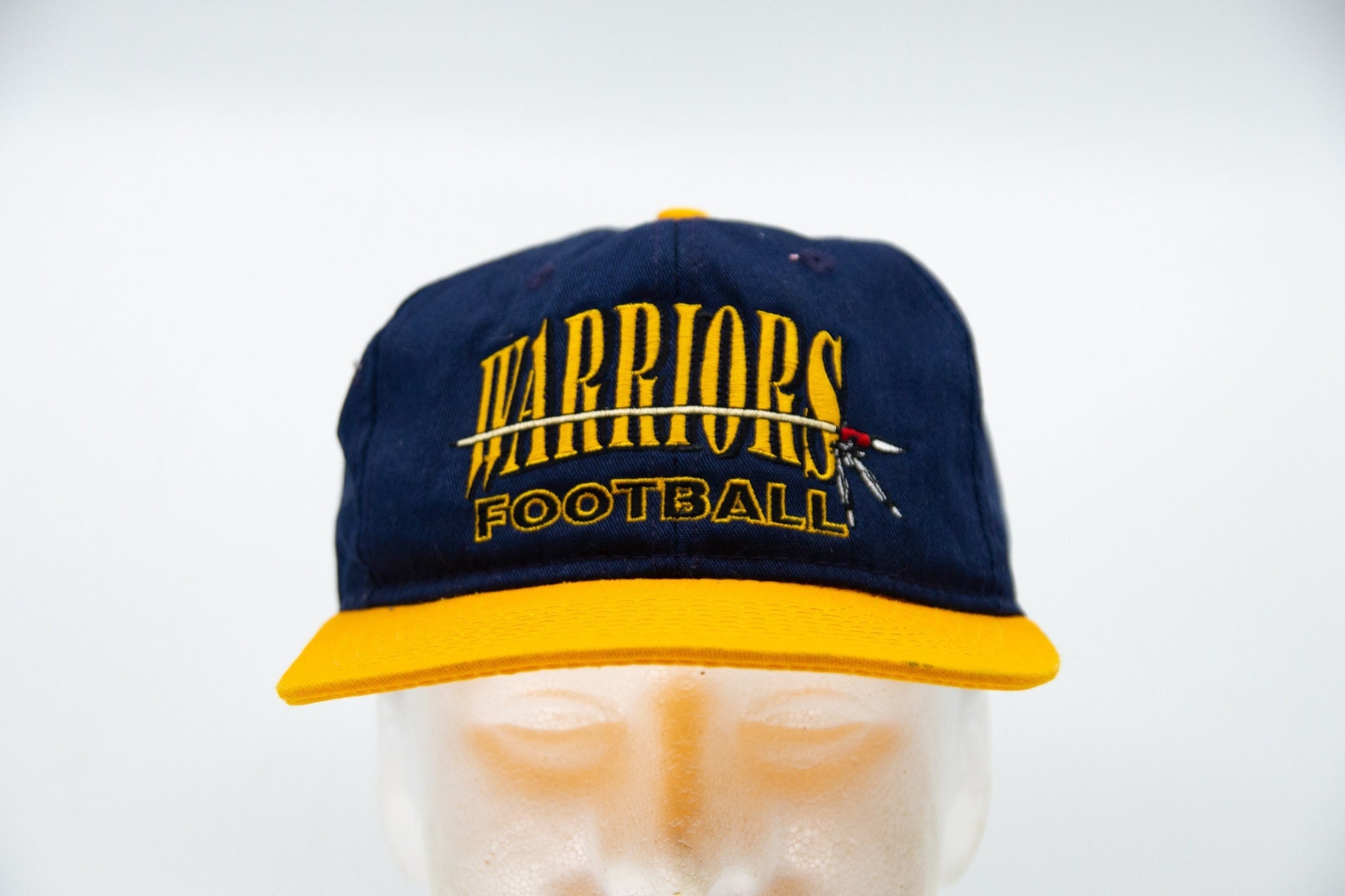 Retro Golden State Warriors Mens Trucker Hat Navy Snapback 1988 Throwback  Cap