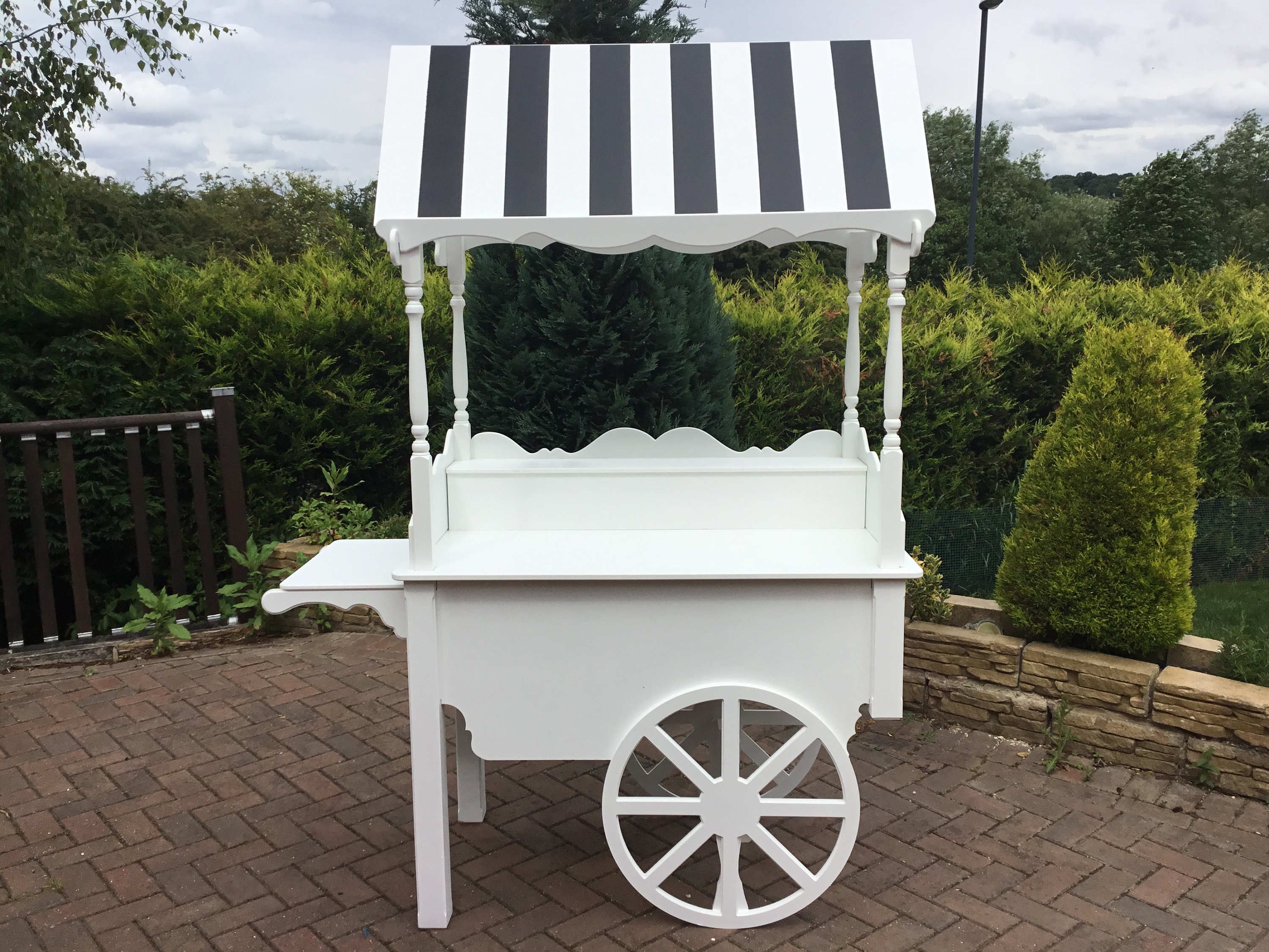 Candy Cart for Sale Wedding Sweet Cart Fully Collapsible Candy Etsy UK