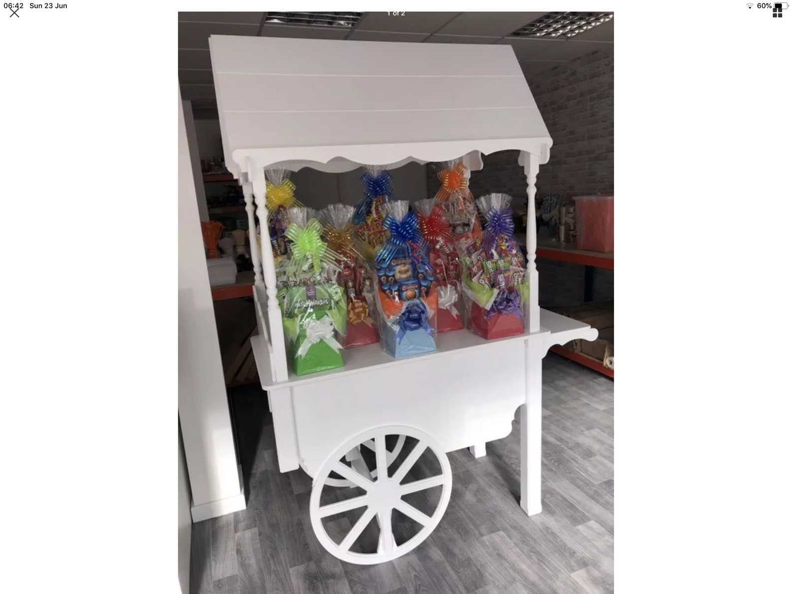 Candy Carts for Sale Wedding Sweet Cart Fully Collapsible New Etsy