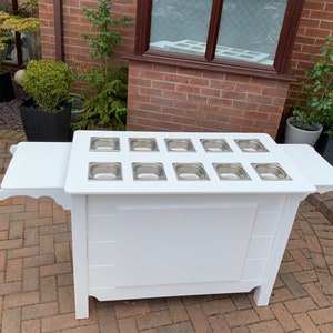 charcuterie cart, mobile cart, collapsible snack bar, mobile bar, display cart, mobile counter, sweet cart, pop up cart, candy cart