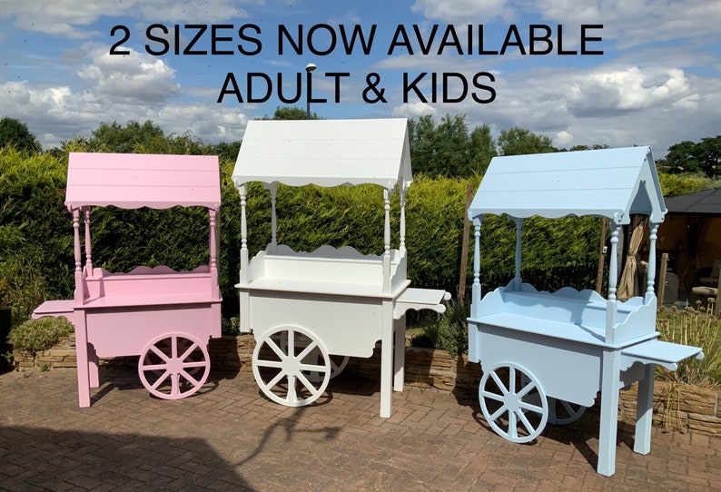 Candy Cart for Sale Wedding Sweet Cart Fully Collapsible Candy Etsy