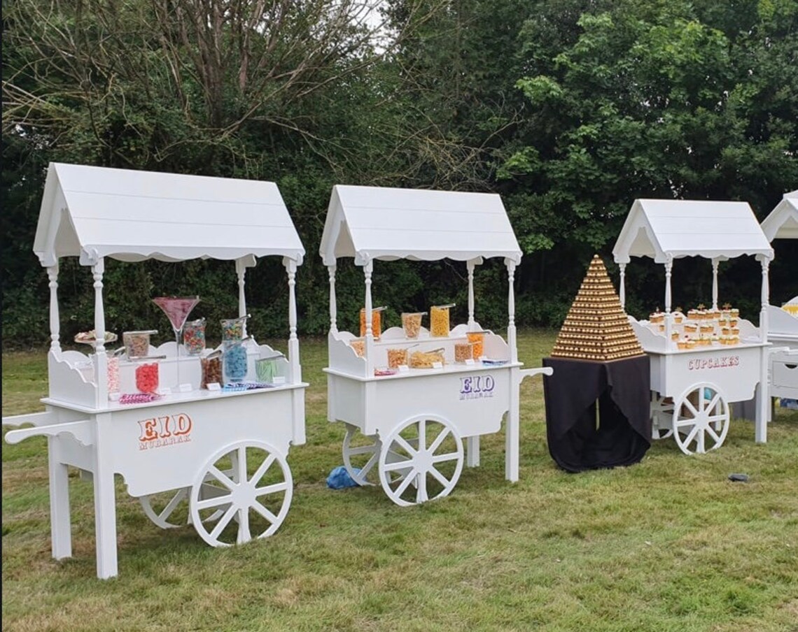 Candy Cart for Sale Wedding Sweet Cart Fully Collapsible Candy Etsy
