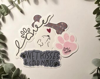 Dog Mom Sticker | Etsy
