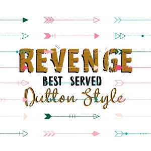 Revenge Dutton Leopard Print PNG Digital Download