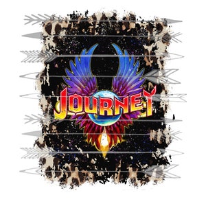 70s Rock Band Inspired Design PNG Digital Download
