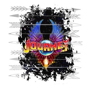 70s Rock Band Inspired Design PNG Digital Download