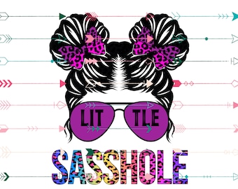 Little Sasshole PNG Digital Download