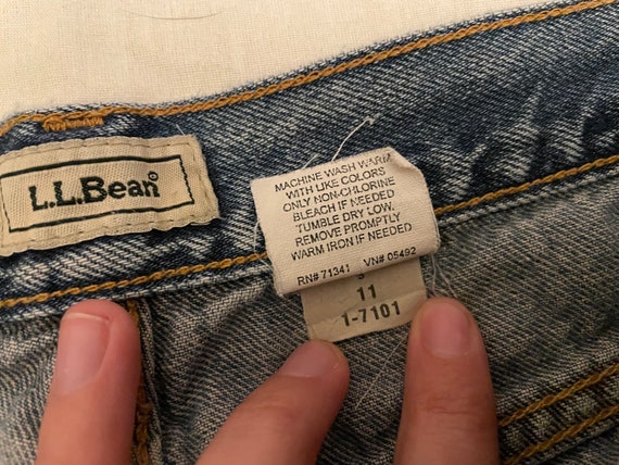 Vintage High Waisted LL Bean Jeans W32 - image 4