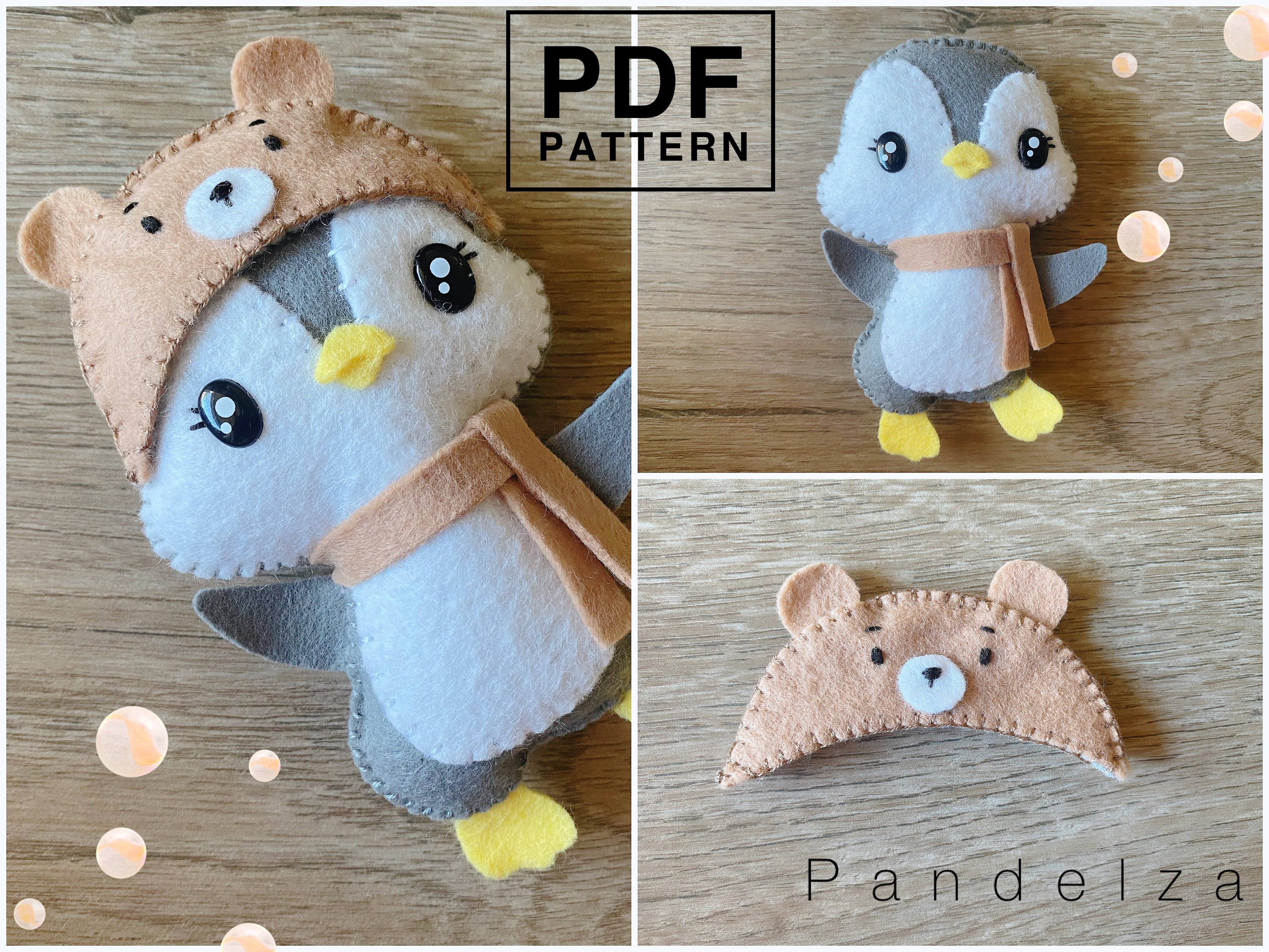 PDF Patterns Felt Toy Alphabet Lore and Number Lore. (Instant