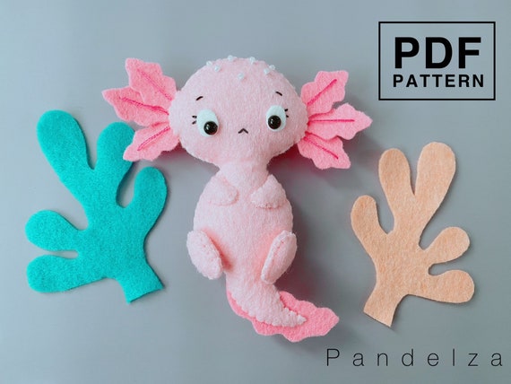 Rainbow Friends Blue and Green PDF Pattern. DIY felt softy Roblox toy. Easy  pattern with tutorial step by step. Great DIY gift for kids.