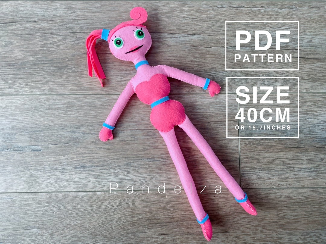 SAM Doll Crafts; DIY Paper doll Mommy Long Legs with Costume! 