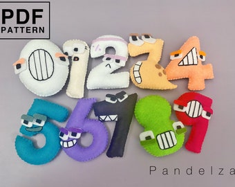 PDF Sewing PATTERN Chainsaw Felt Soft Toy Tutorial DIY 