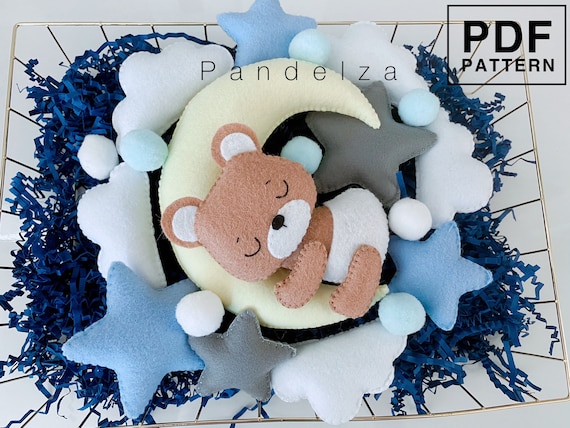 PDF Pattern Garten of Ban Ban Nab Nab Felt Sewing Stuffed Toy