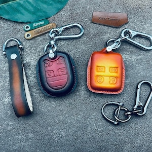 For F150 F250 Super Duty Ranger Explorer Expedition Mercury edge Mustangs Fusion lincoln Freestar Key Fob Cover Case Keychain keyless Holder