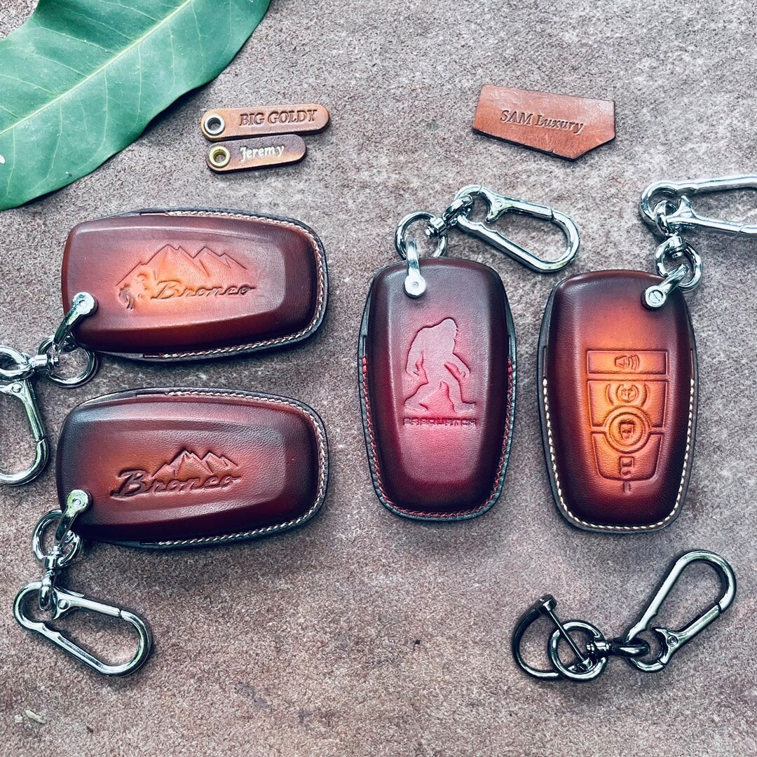 For 2023 Bronco Sport Key Fob Cover Case Leather 2022 2023 Etsy