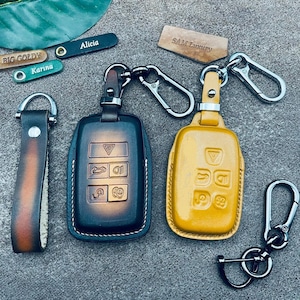5 Types Key Fob Cover Case Fit for Rover A9 Ranges Sport Evoque Freelander Vogues Sv Velars for Key Remote Holder defenders Keychain Keyless