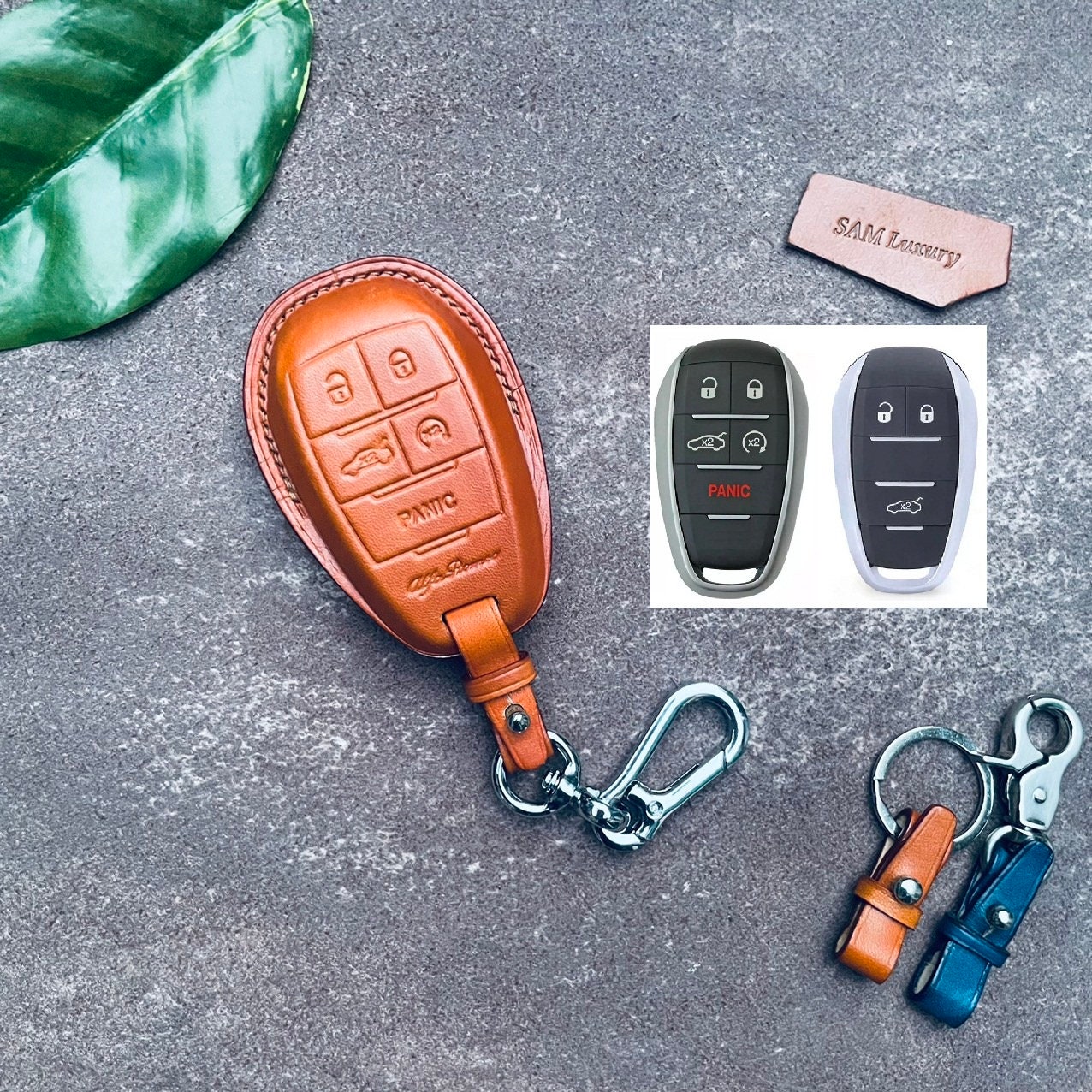 Schlüsselabdeckung für Romeo Giulia Stelvio Mito Giulietta 2024 2023 Leder  Schlüsselanhänger Key Fob Cover Case Schlüsselbund Keyless  Fernbedienungshalter schützen Zubehör - .de