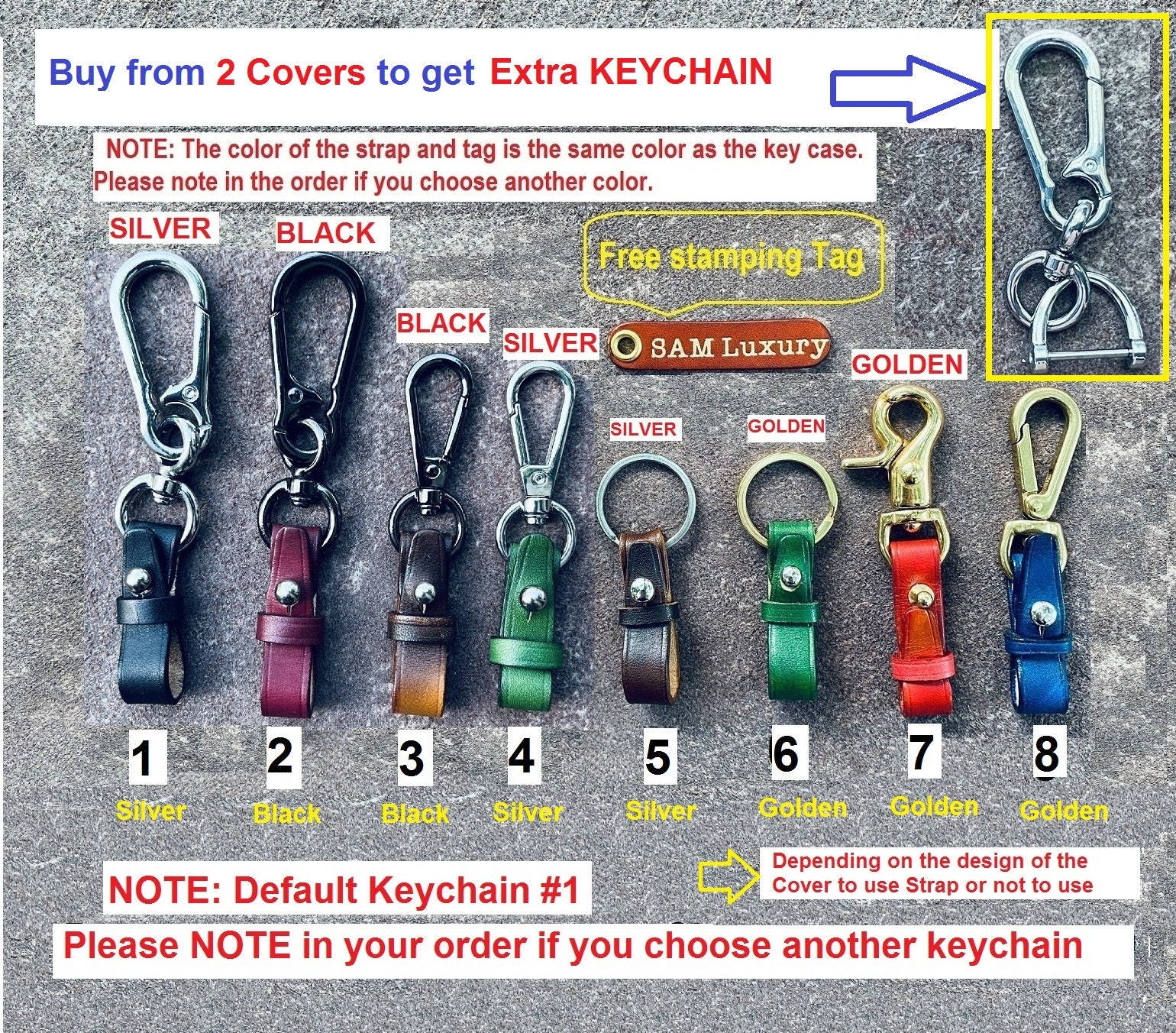 OFFCURVE Cover Chiave Mercedes In Pelle E Lega Di Zinco, Custodia Protettiva Con Portachiavi, Per Classe A B C E G S - 5