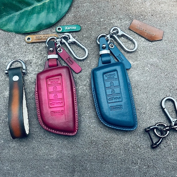 Cover for Acura Mdx Rdx Tlx Ilx Rlx TSx Nsx Sport Integra  2023 2024 Key Fob Cover Case Leather Keyless Keychain Holder Protect Accessories