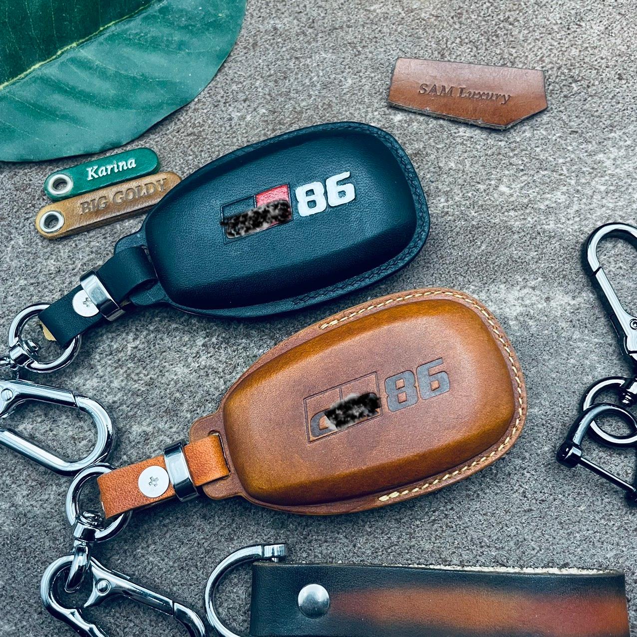 トヨタGR86 keyケース Toyota GR86 Key Case, Leather Key Fob Cover for Entry