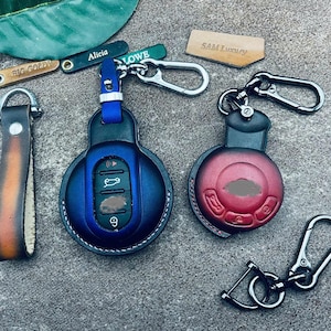 MINI All Types Key Fob Cover Case Mini Clubman Hardtop Hatchback Countryman F54 F55 F56 F57 F60 Paceman Jcw Remote Keyless Holder Keychain