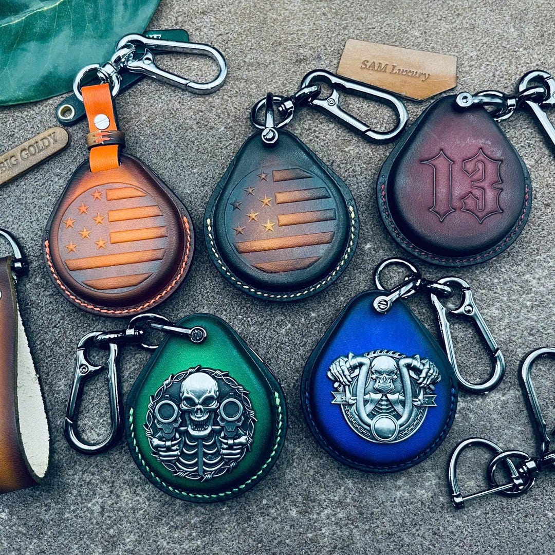 Key Holder Fit for Harley Leather for 114 Fat Street Glide Cvo Electra ...