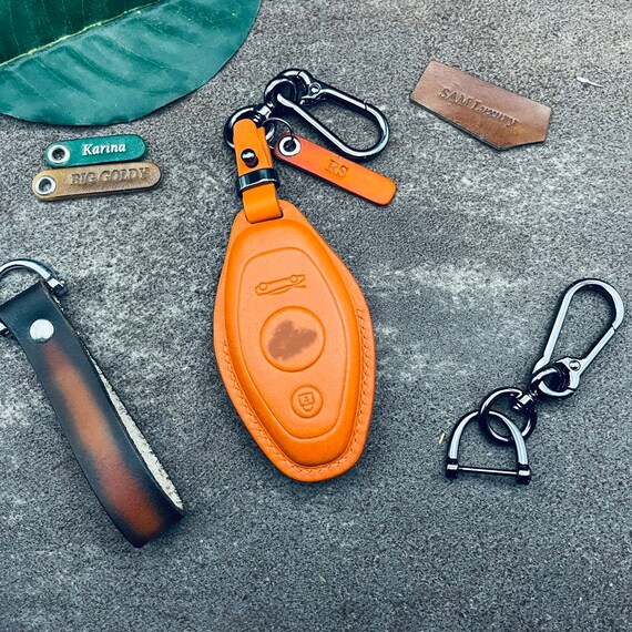 Key Cover For Laren 600lt 720s 720 570 570s 570gt gt artura Key Fob Cover Leather Keychain Smart Remote Keyless Holder Shell Keyring Protect